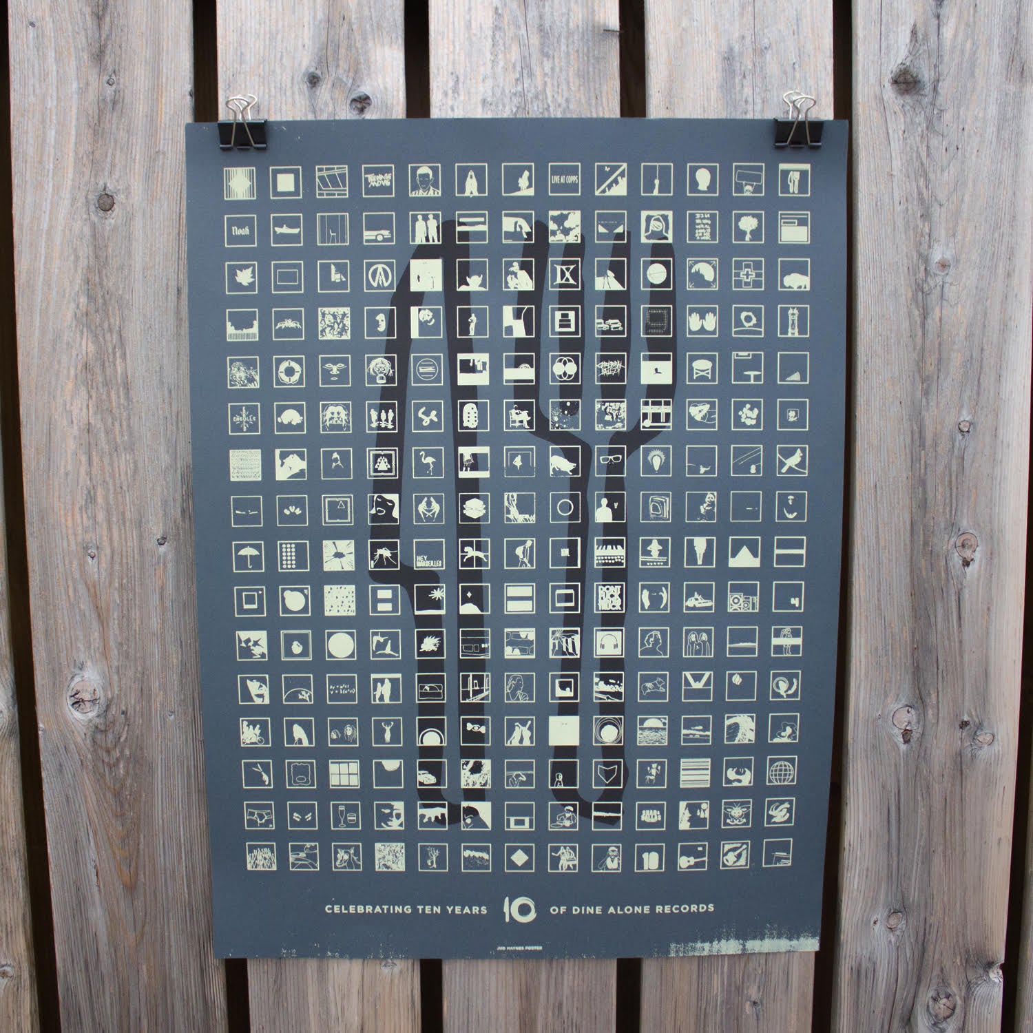 Jud Haynes DA10 Poster-Dine Alone Records-Dine Alone Records